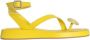 Gia Borghini Rosie 18 lederen sandaal Yellow Dames - Thumbnail 1
