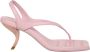 Gia Borghini Roze Sandalen Open Teen Slingback - Thumbnail 1