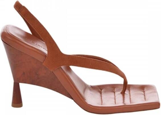 Gia Borghini Sandalen Bruin Dames