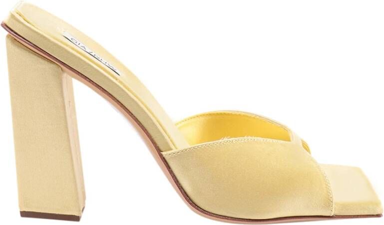 Gia Borghini Sandals Yellow Dames