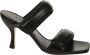 Gia Borghini Smalle Hak Sandalen Black Dames - Thumbnail 1
