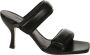 Gia Borghini Smalle Hak Sandalen Black Dames - Thumbnail 6