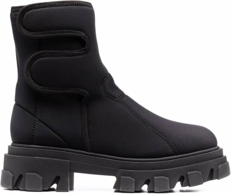 Gia Borghini scuba ankle boots Zwart Dames