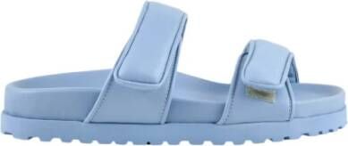 Gia Borghini Flat Sandals Blauw Dames