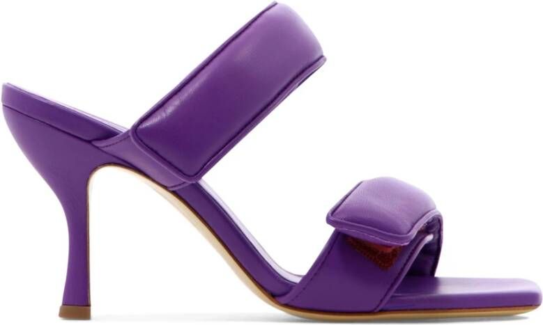 Gia Borghini Smalle Hak Sandalen Purple Dames
