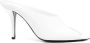 Gia Borghini Witte leren sandalen met 85mm hak - Thumbnail 1