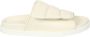 Gia Borghini Witte Sandalen Slipper Stijl Open Teen - Thumbnail 1