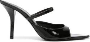 Gia Borghini Zwarte Aimeline Patent Schoenen Zwart Dames