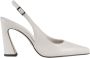 Giampaolo Viozzi Butter Nappa Slingback Sculptuurhakken - Thumbnail 1