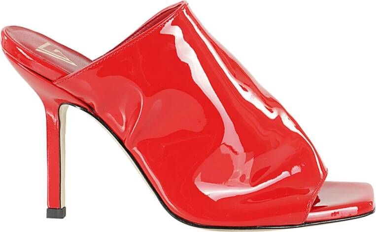 Giampaolo Viozzi Elegante Vernice Hakken Red Dames