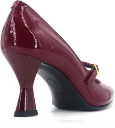 Giampaolo Viozzi Bordeaux Lakleren Pumps