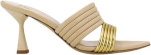 Giampaolo Viozzi Heeled Mules Beige Dames