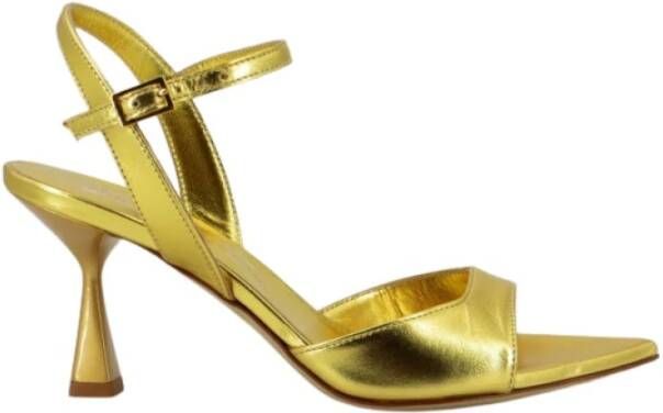 Giampaolo Viozzi High Heel Sandals Yellow Dames