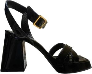 Giampaolo Viozzi High Heel Sandals Zwart Dames