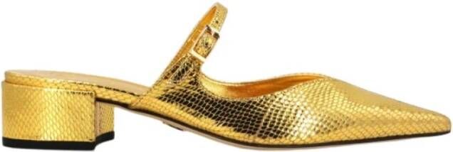 Giampaolo Viozzi Leren sandalen met reptielenprint