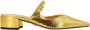 Giampaolo Viozzi Leren sandalen met reptielenprint - Thumbnail 1
