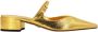 Giampaolo Viozzi Leren sandalen met reptielenprint - Thumbnail 1