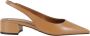 Giampaolo Viozzi Nappa Slingback Schoenen met Vierkante Hak - Thumbnail 1