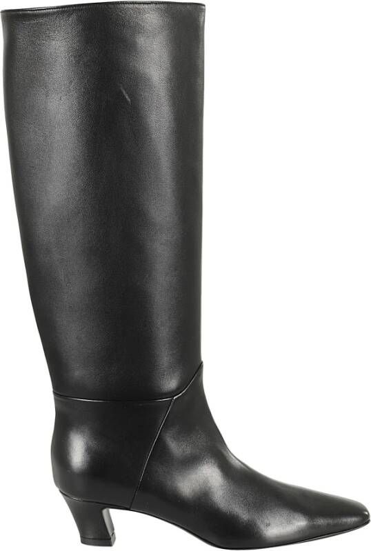 Giampaolo Viozzi Stijlvolle Nappa Leren Schoenen Black Dames