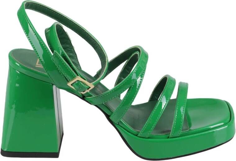 Giampaolo Viozzi Stijlvolle Sandalen voor Vrouwen Green Dames