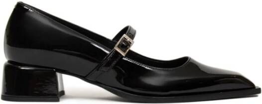 Giampaolo Viozzi Zwarte Lakleren Hakken met Armband Black Dames
