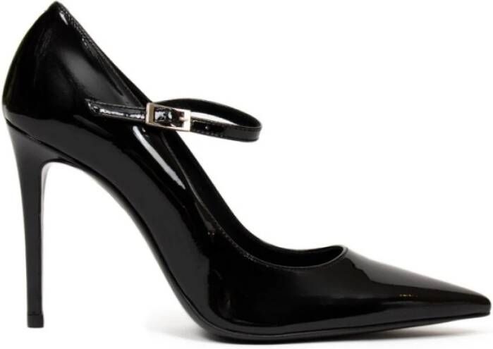 Giampaolo Viozzi Zwarte lakleren hoge hakken pumps Black Dames