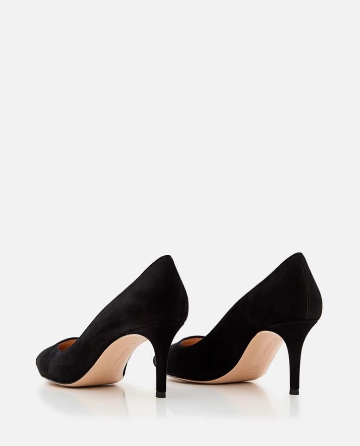 Gianvito Rossi Hoge hakken Gianvito 70 Suede Pumps in zwart - Foto 3