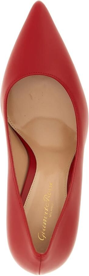 Gianvito Rossi Hoge hakken 'Gianvito' Pumps in rood - Foto 4