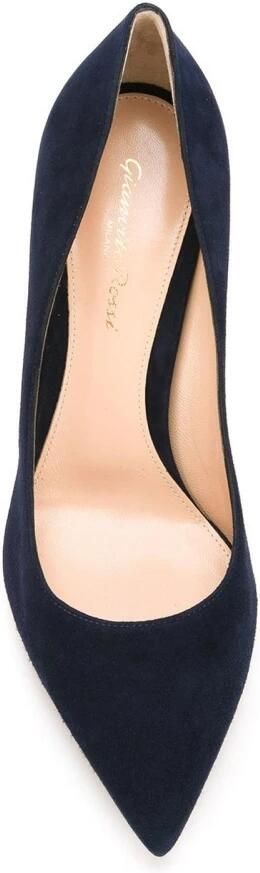 Gianvito Rossi 85 Pumps met puntige neus - Foto 4