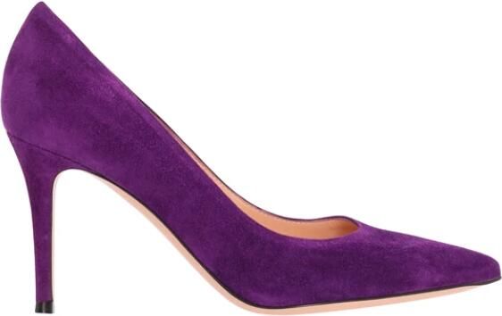 Gianvito Rossi 85 Suede Pump