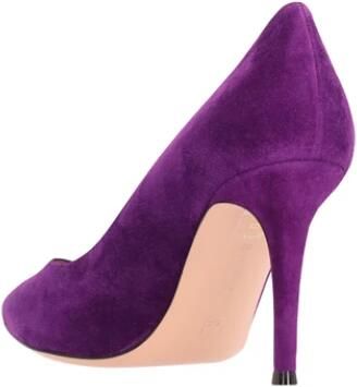 Gianvito Rossi 85 Suede Pump - Foto 4