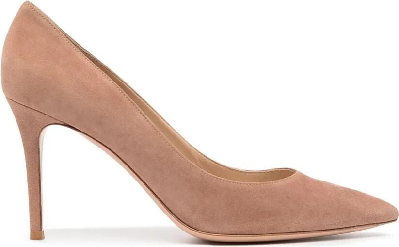Gianvito Rossi 85 Suede Pump