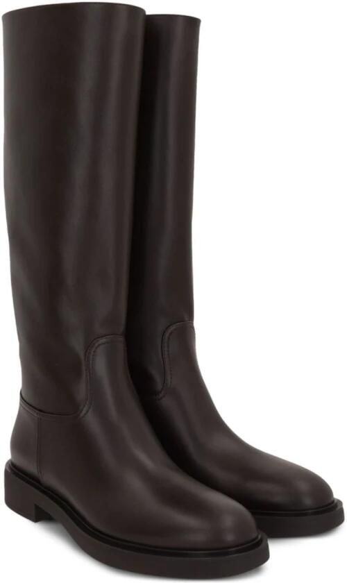 Gianvito Rossi Boots Ascott' Boots in bruin - Foto 5