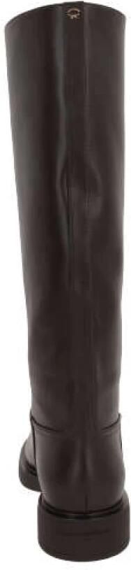 Gianvito Rossi Bruine Leren Pull-On Laarzen - Foto 4