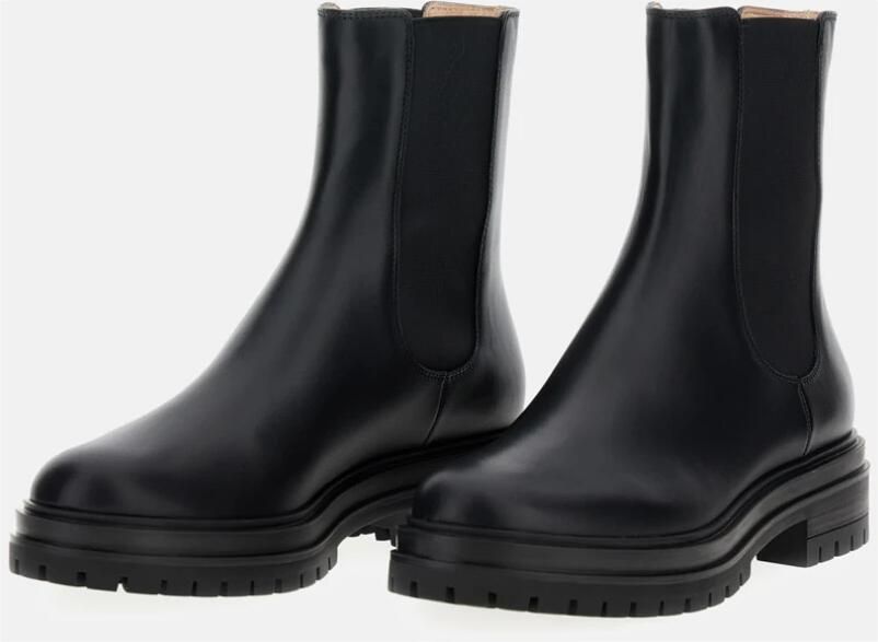 Gianvito Rossi Chester Chelsea Boots Zwart Dames