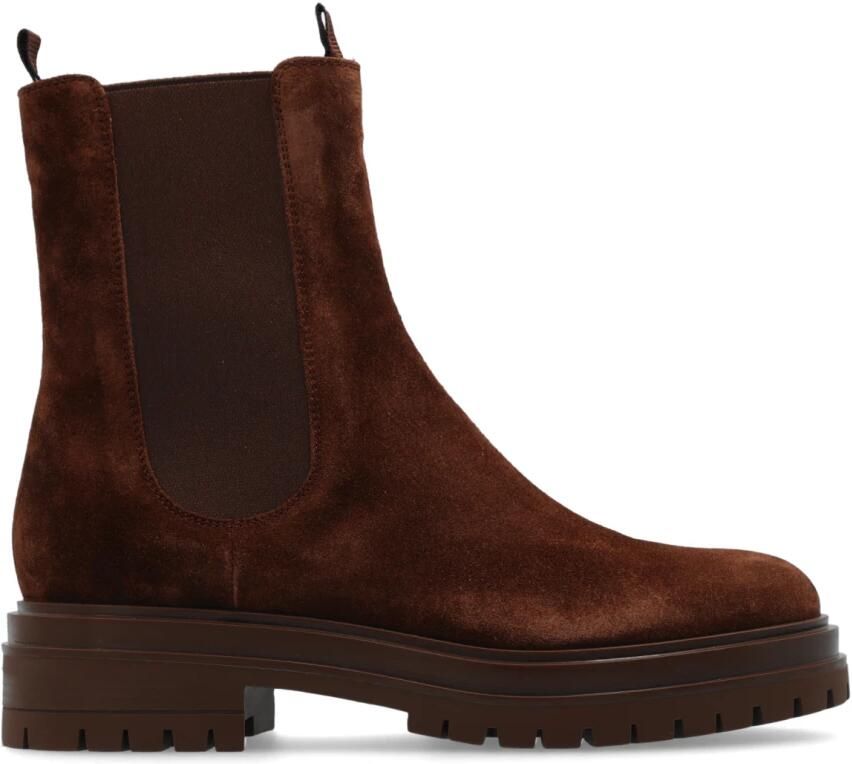 Gianvito Rossi Chester Enkellaarsjes