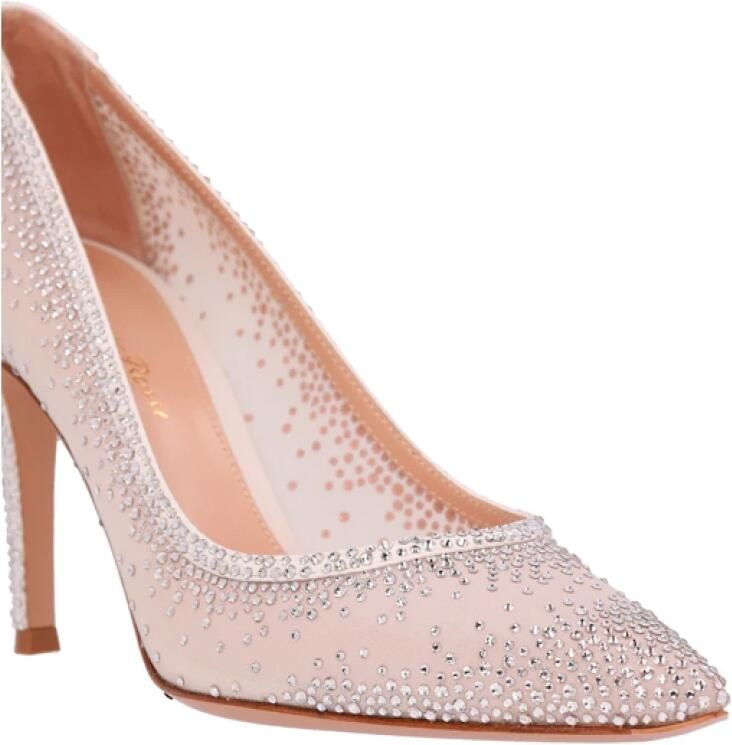 Gianvito Rossi Elegante Suède Hakken - Foto 2