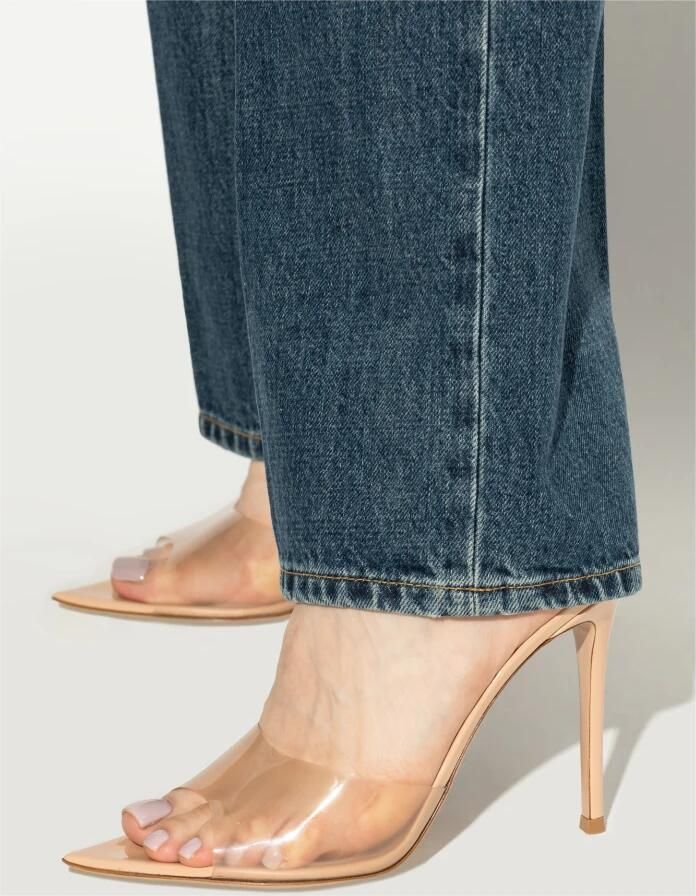 Gianvito Rossi Elle hakken muiltjes - Foto 2
