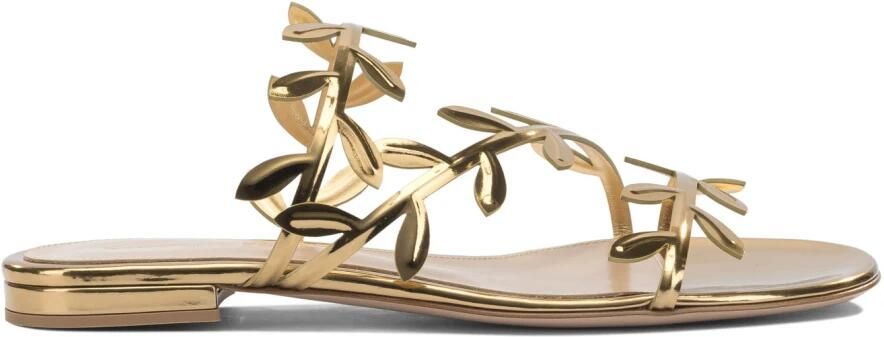 Gianvito Rossi Flavia Flat Sandalen - Foto 5