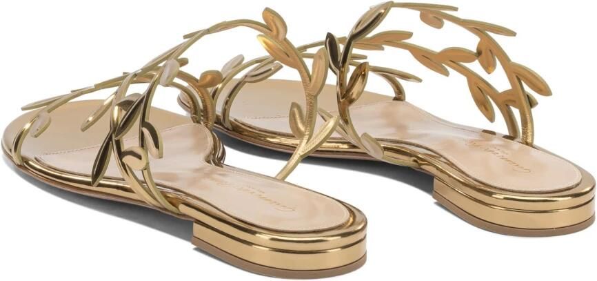 Gianvito Rossi Flavia Flat Sandalen - Foto 4