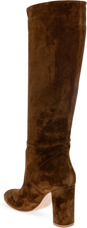 Gianvito Rossi Glen Boots Bruin Dames - Foto 5