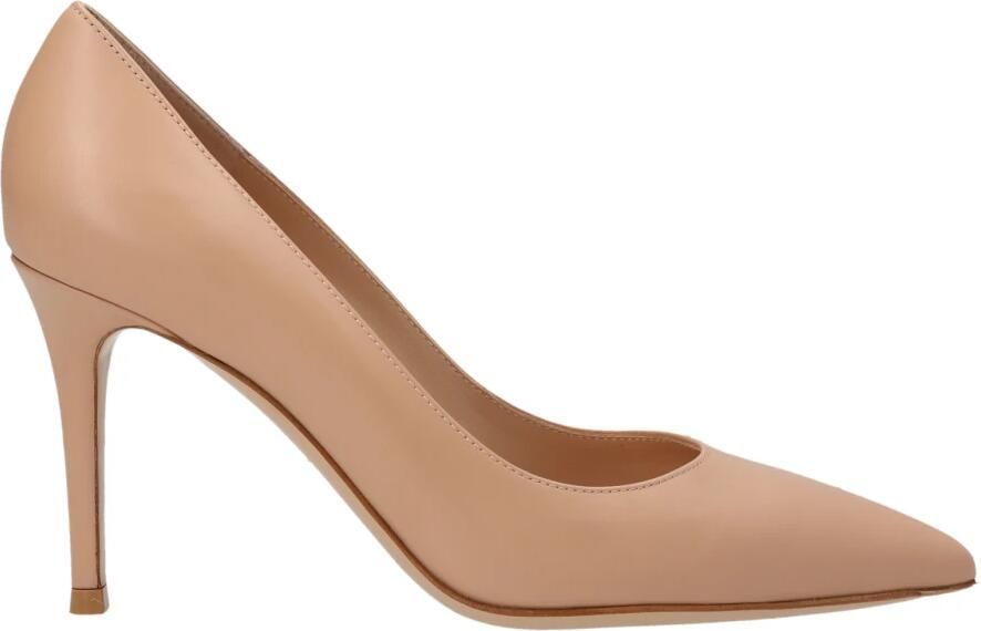 Gianvito Rossi Hoge hakken 'Gianvito' Pumps in bruin