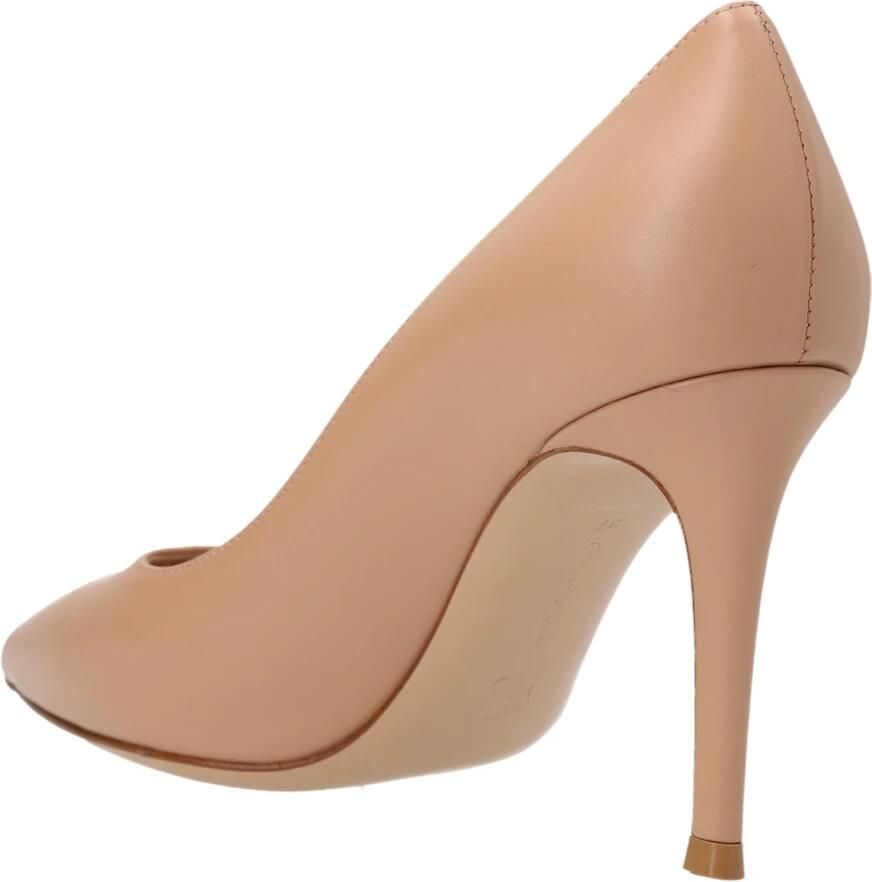 Gianvito Rossi Hoge hakken 'Gianvito' Pumps in bruin - Foto 2