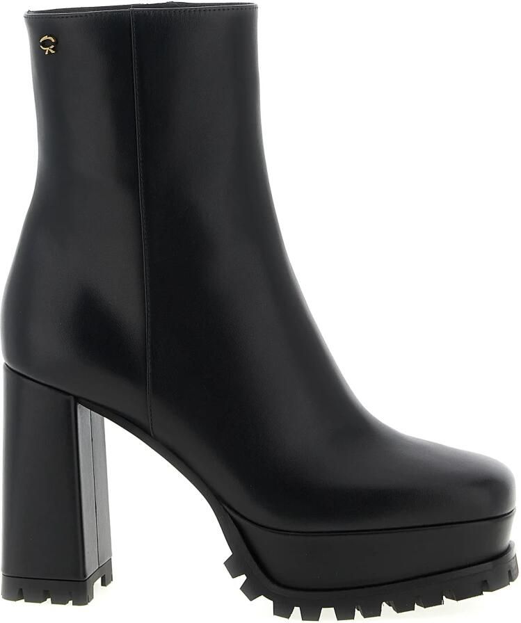 Gianvito Rossi Harlem Enkellaarsjes