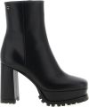 Gianvito Rossi Harlem Enkellaarsjes - Zwart