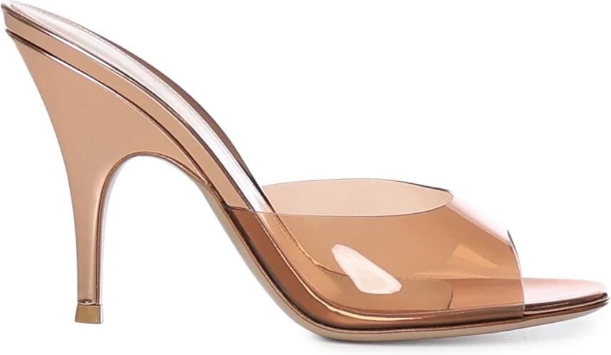 Gianvito Rossi Leren Sandalen - Foto 5