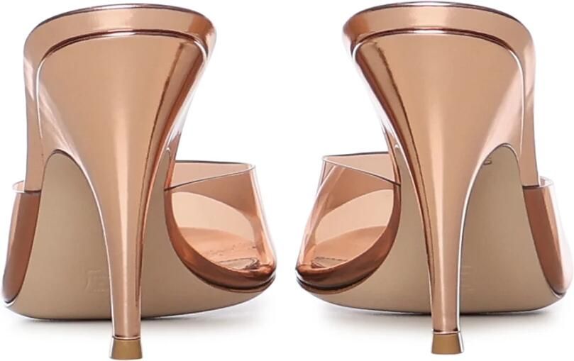 Gianvito Rossi Leren Sandalen - Foto 6