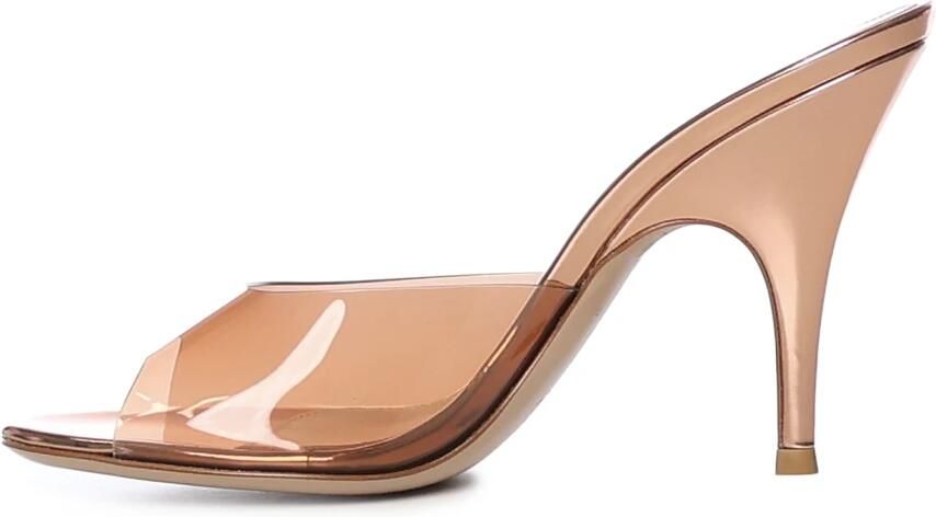 Gianvito Rossi Leren Sandalen - Foto 7