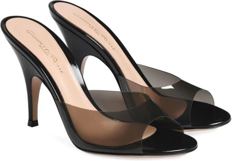 Gianvito Rossi Sofia Heeled Mules - Foto 5
