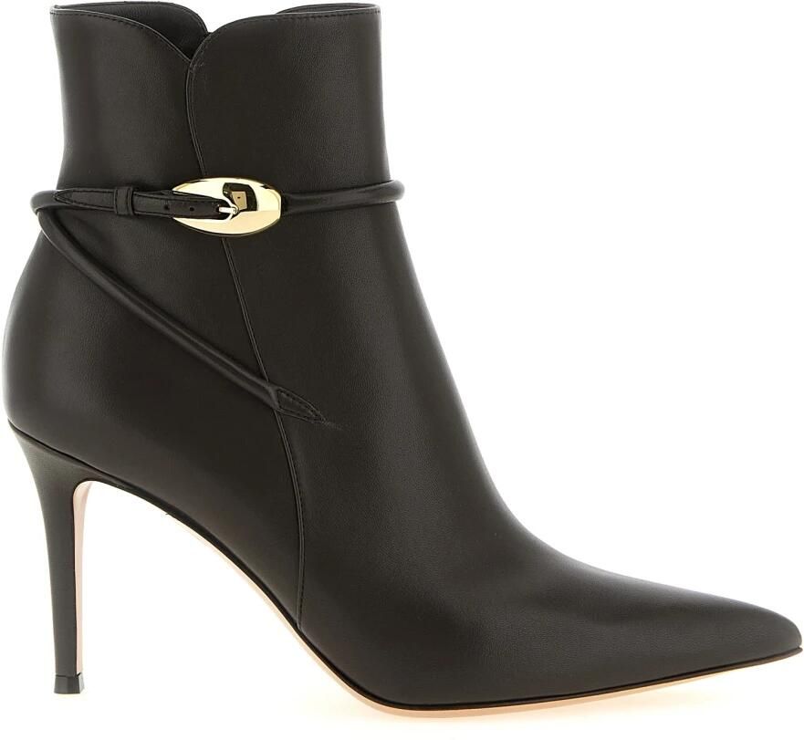Gianvito Rossi Jungle Mamba Enkellaarzen